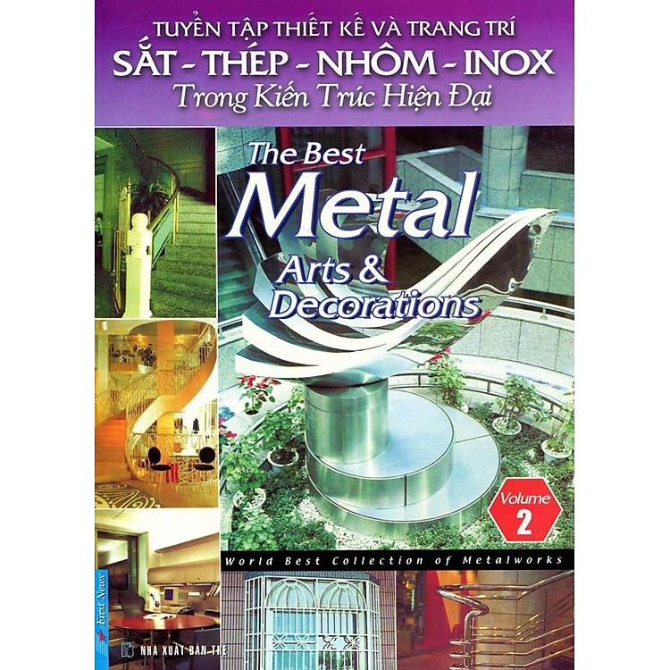 Sách Tuyển Tập Các Thiết Kế & Trang Trí Bằng Sắt Thép Nhôm Inox 2