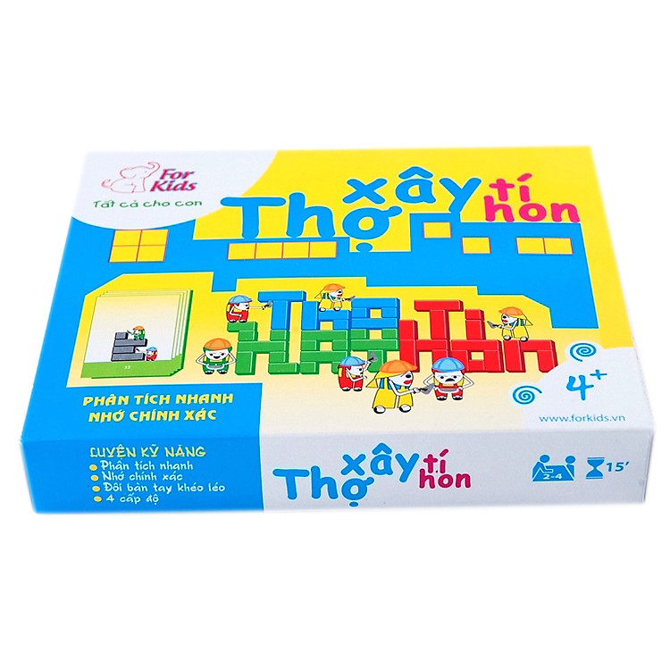 Cờ Giáo Dục Forkids - Thợ Xây Tí Hon FKS-0023