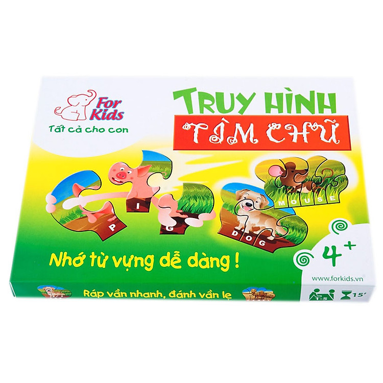 Cờ Giáo Dục Forkids - Truy Hình Tìm Chữ FKS-0030