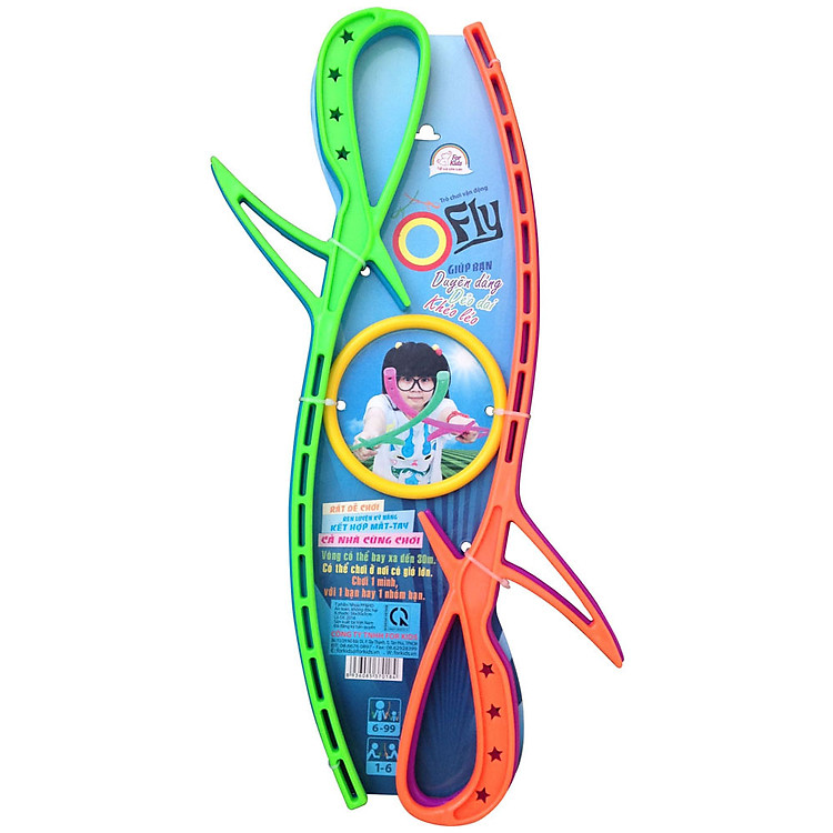 Đồ Chơi Forkids - Bộ Ô-Fly (Bắt Vòng) 2 Người Chơi FKS-027