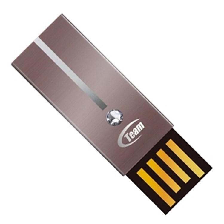 USB Team Group D603 Nâu 16GB - USB 2.0 - Hàng Chính Hãng