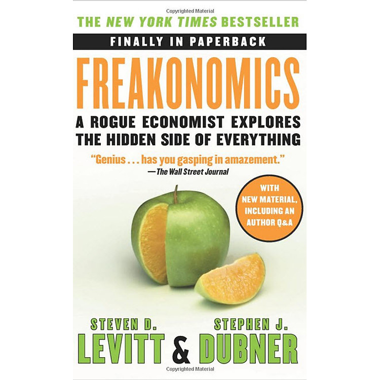 Sách Freakonomics: A Rogue Economist Explores the Hidden Side of Everything (P.S.)