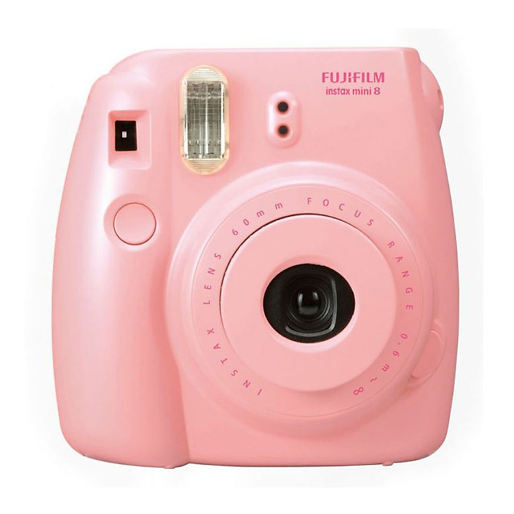 Máy Ảnh Fujifilm Instax Mini 8 - Hồng - Hàng Chính Hãng