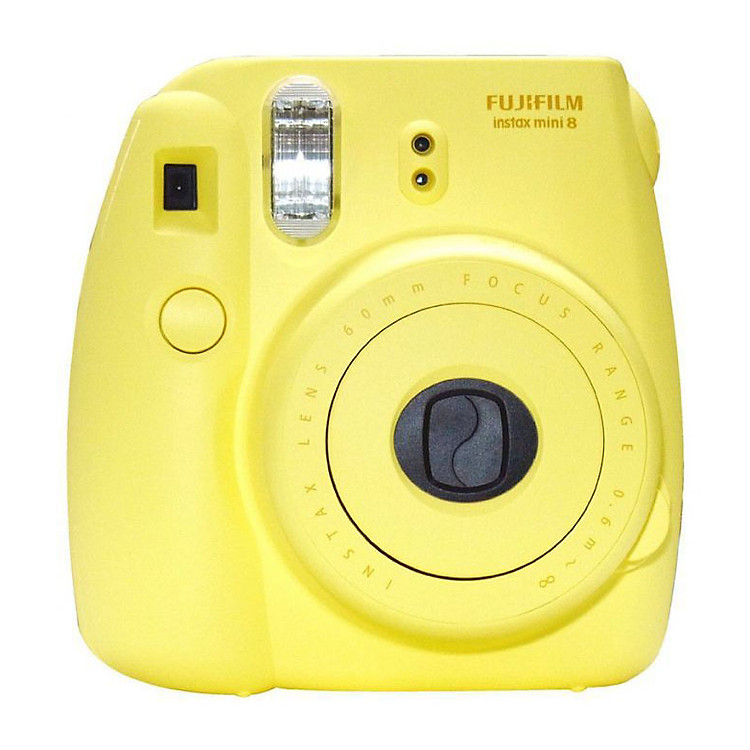 Máy Ảnh Fujifilm Instax Mini 8 - Vàng - Hàng Chính Hãng