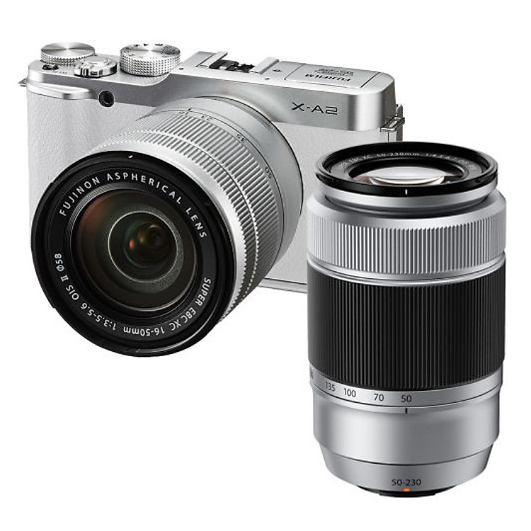 Máy Ảnh Fujifilm X-A2 + 16-50mm II & 50-230mm II