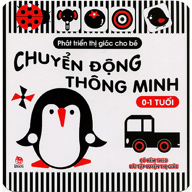 Sách Phát Triển Thị Giác Cho Bé - Chuyển Động Thông Minh