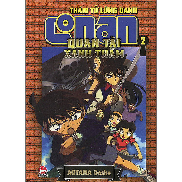Thám Tử Lừng Danh Conan - Quan Tài Xanh Thẳm - Tập 2 (In Màu)