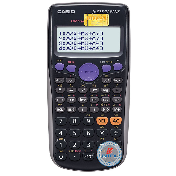 Máy Tính Học Sinh CASIO FX-500VN PLUS