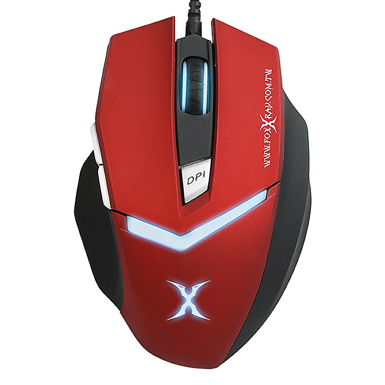 Chuột Chơi Game Có Dây FoxXray Nivose 2800DPI LED 6 Phím - Hàng Chính Hãng