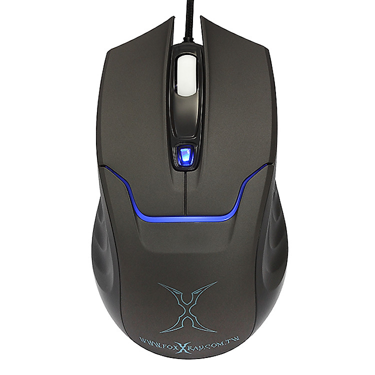 Chuột Chơi Game Có Dây FoxXray Blazing Star 2000DPI LED 4 Phím - Hàng Chính Hãng
