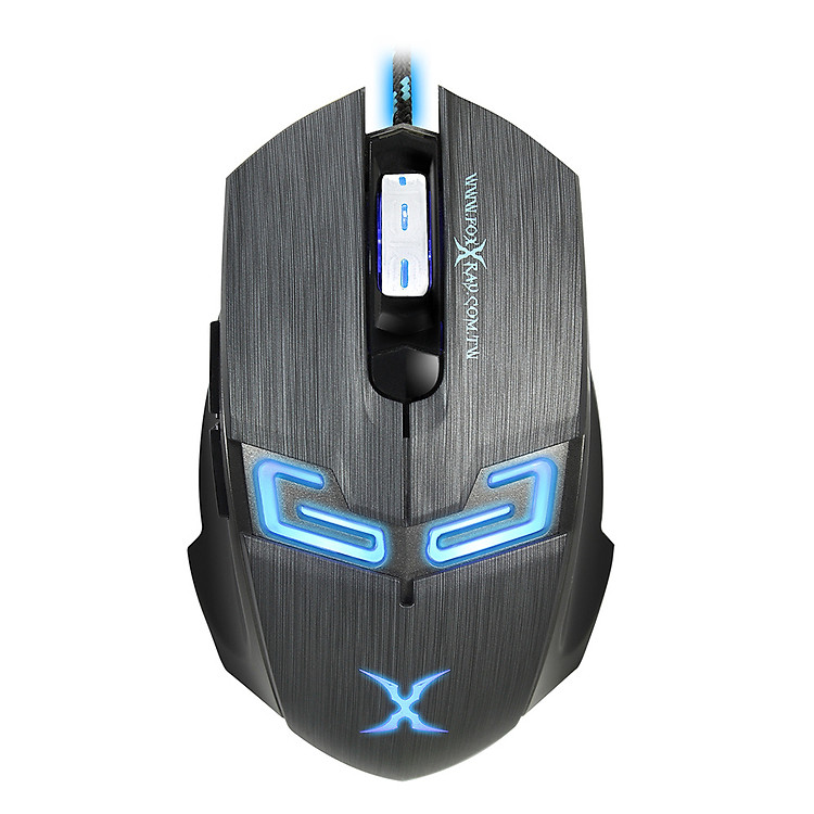 Chuột Chơi Game Có Dây FoxXray Meteor 2000DPI LED 6 Phím - Hàng Chính Hãng