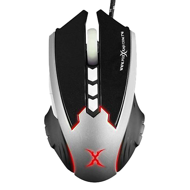 Chuột Chơi Game Có Dây FoxXray Exotic Star 2500DPI LED 8 Phím - Hàng Chính Hãng