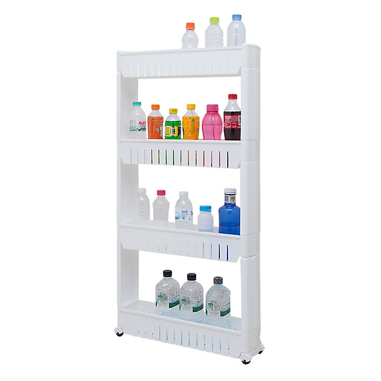 Kệ Để Đồ 4 Tầng Có Bánh Xe Storage Shelves G000103