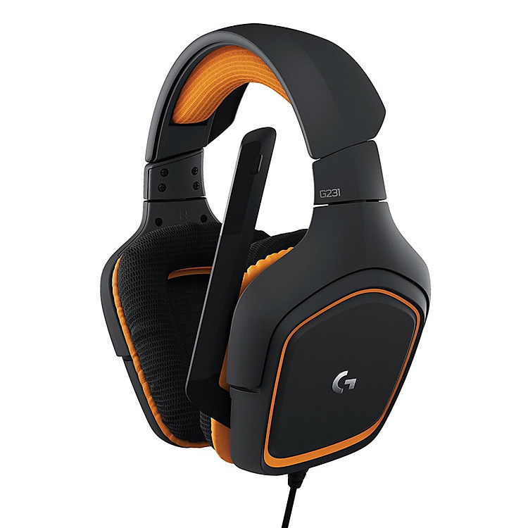 Tai Nghe Chụp Tai Gaming Logitech G231 Prodigy - Hàng Chính Hãng
