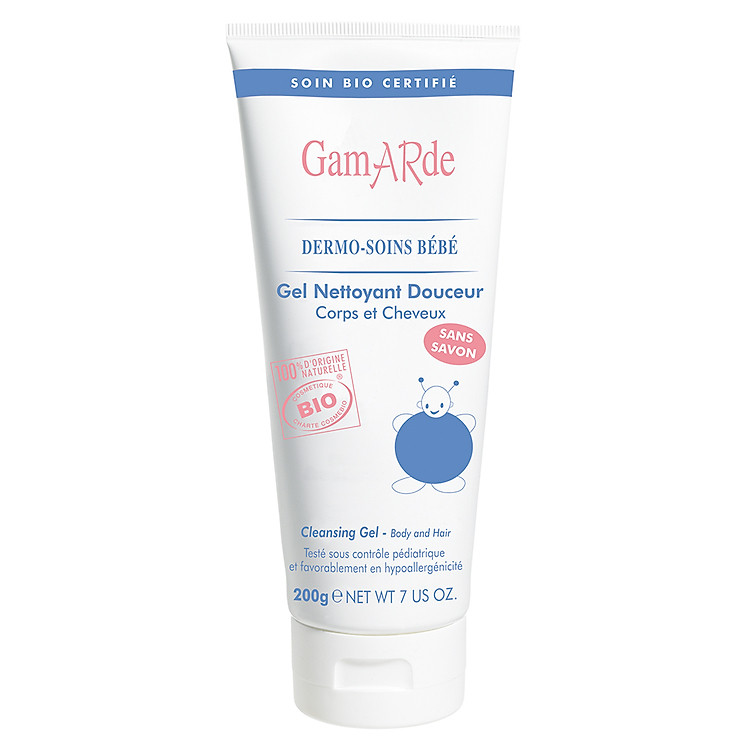 Dầu Tắm Gội Trẻ Em Gamarde (200g) - G663