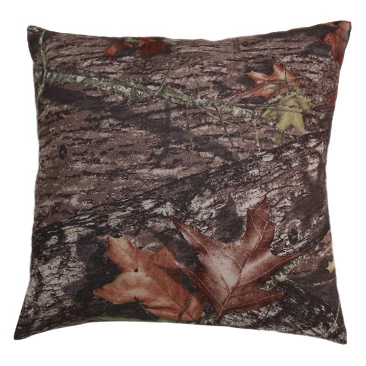 Gối Sofa Hoa Văn Sang Trọng Thivi - Màu Cam Phối Rêu