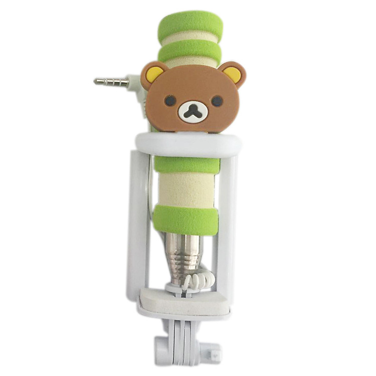 Gậy Chụp Hình Monopod Mini Đầu Hình Thú