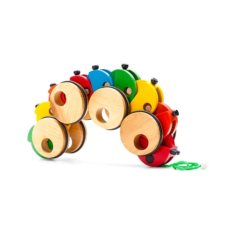 Đồ Chơi Gỗ EDUGAMES Con Sâu Kéo Dây EDUGAMES - GA547