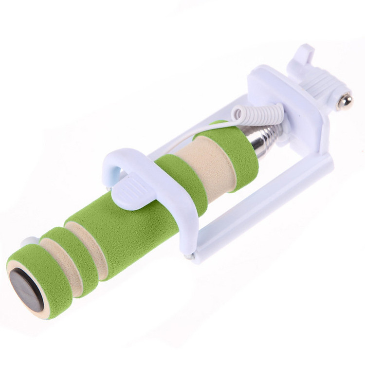 Gậy Chụp Hình Monopod Mini - Xanh lá - Hàng Chính Hãng