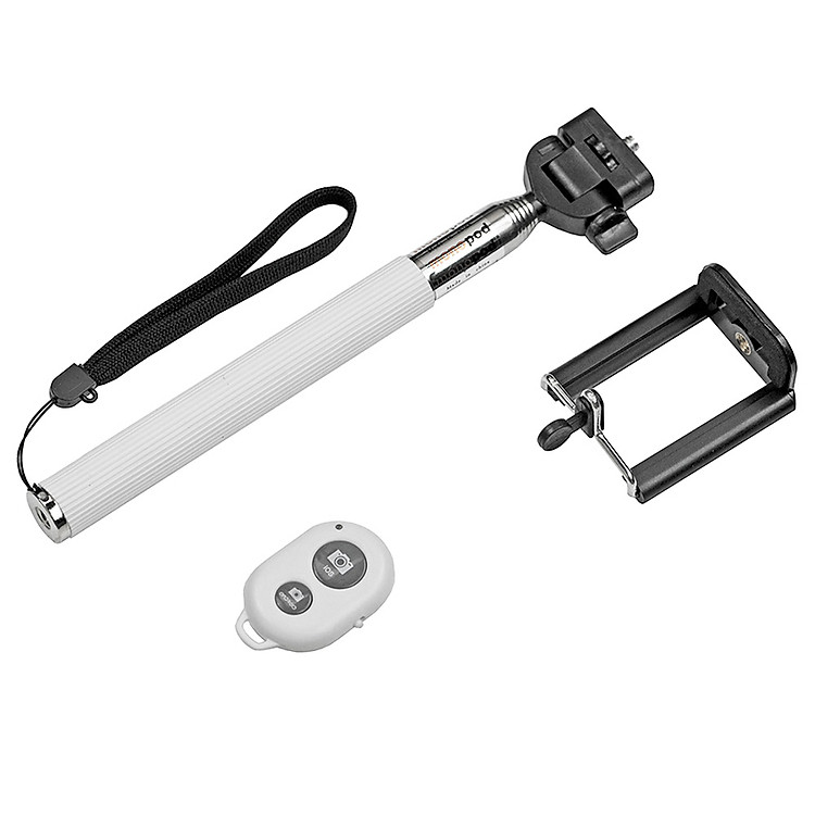 Gậy Chụp Hình Homeeasy Z07-1 Và Remote - Trắng - Hàng Chính Hãng