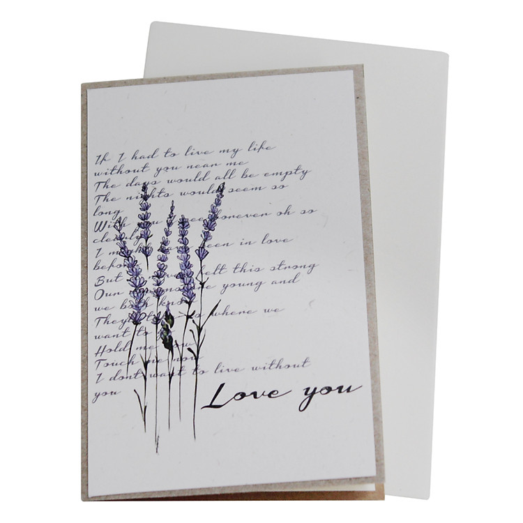 Thiệp Nhỏ Hoa Fairy Corner Love You - GC10RE04