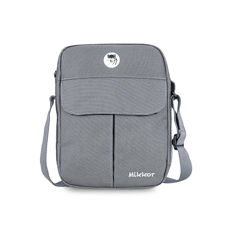 Túi Đeo Chéo Ipad Glamour Chic New Mikkor GCN 010 - Xám Đen