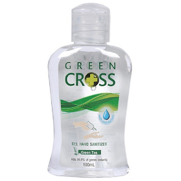 Gel Rửa Tay Khô Green Cross Hương Trà Xanh (100ml) - 8936027440999