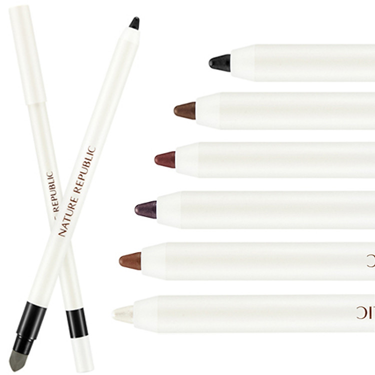 Gel Kẻ Mắt Nature Republic Provence Creamy Gel Eyeliner (0.5g)