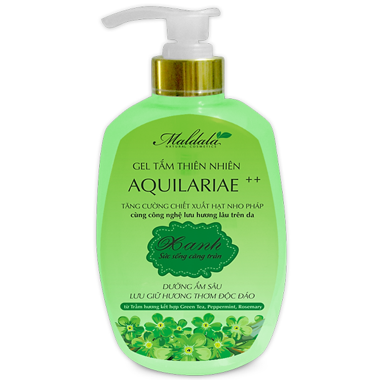 Gel Tắm Trầm Xanh ++ Maldala (750ml)