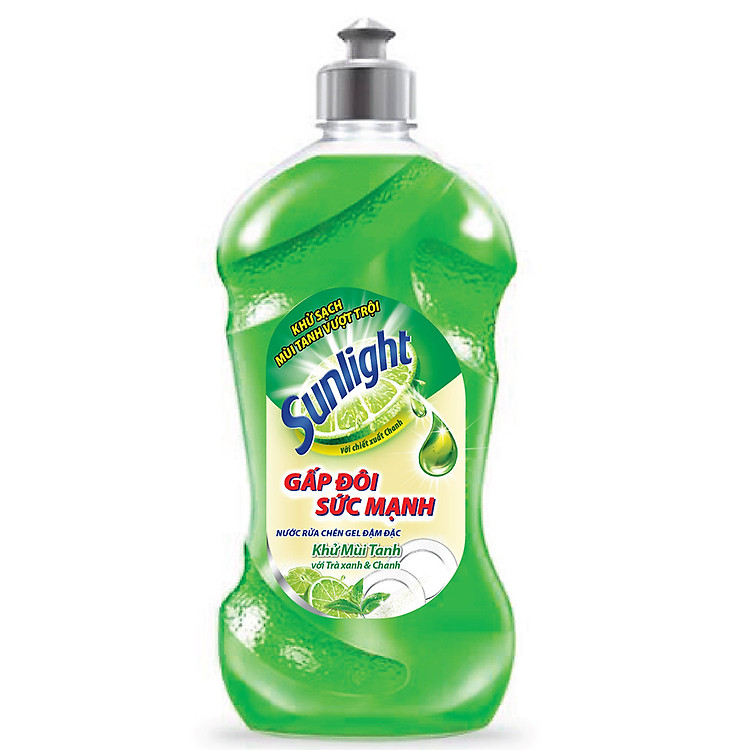 Nước Rửa Chén Sunlight Trà Xanh Dạng Gel 500g