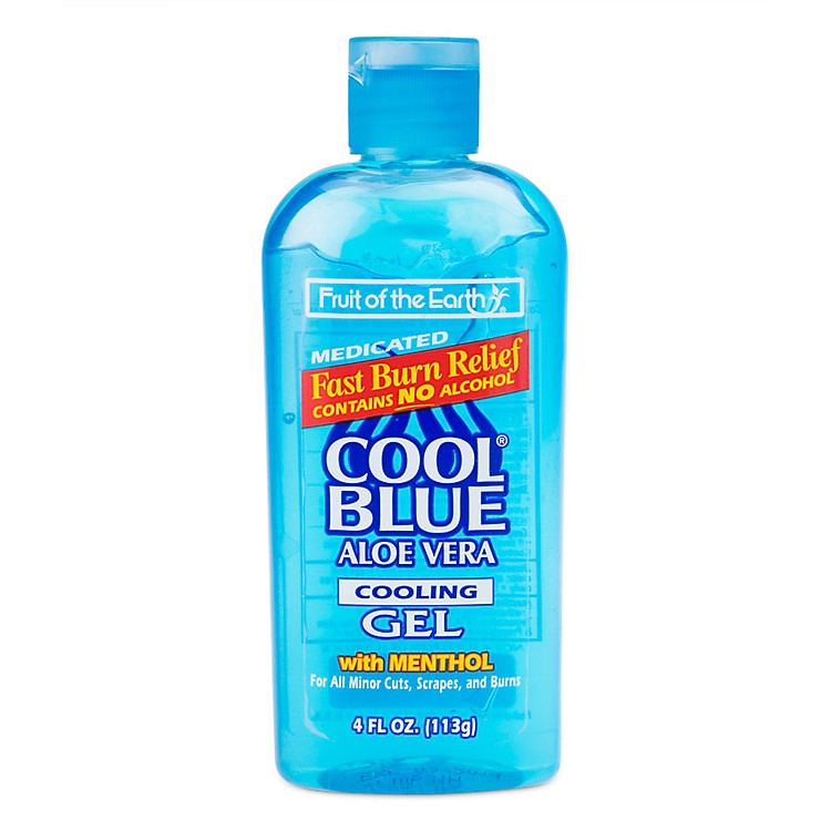 Gel Dưỡng Da Cool Blue Aloe Vera Và Bạc Hà Fruit Of The Earth 113gr - F13104