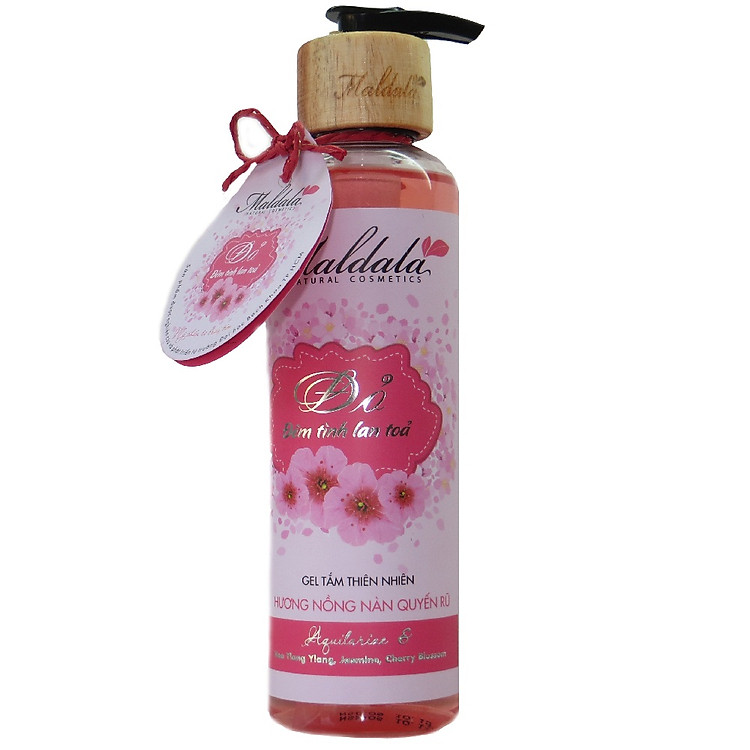 Gel Tắm Trầm Đỏ Maldala (279ml)