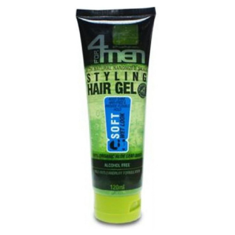 Gel Vuốt Tóc Bóng Mượt Episode New York For 4Men Soft Wet Look Styling Hair Gel - 8322 (120ml)
