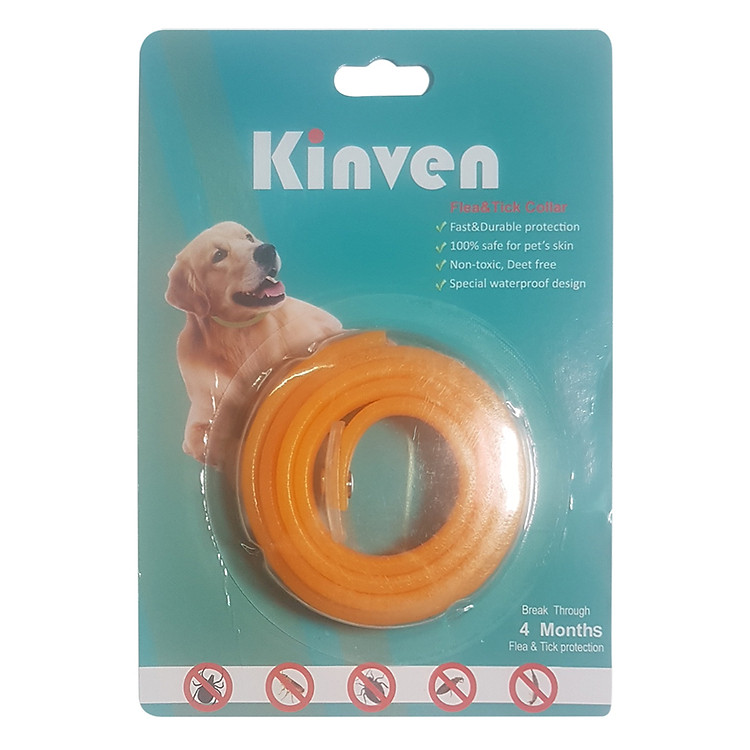Vòng Đeo Chống Ve, Ghẻ, Bọ Chét Cho Chó Mèo Genyo Collar Cam
