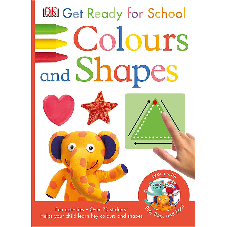 Sách Get Ready For School: Colours And Shapes (Playbook)