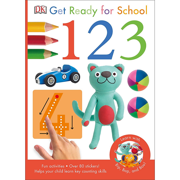 Sách Get Ready For School: 1,2,3 (Playbook)