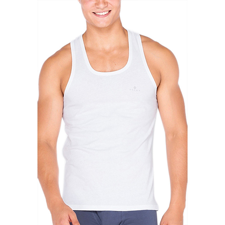 Áo Ba Lỗ Relax RA001 - Trắng