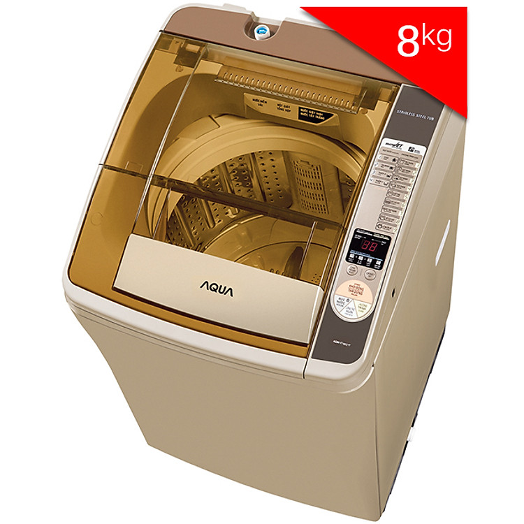 Máy Giặt Cửa Trên Aqua AQW-AQW-U800Z2T (8.0 Kg) - Hàng Chính Hãng