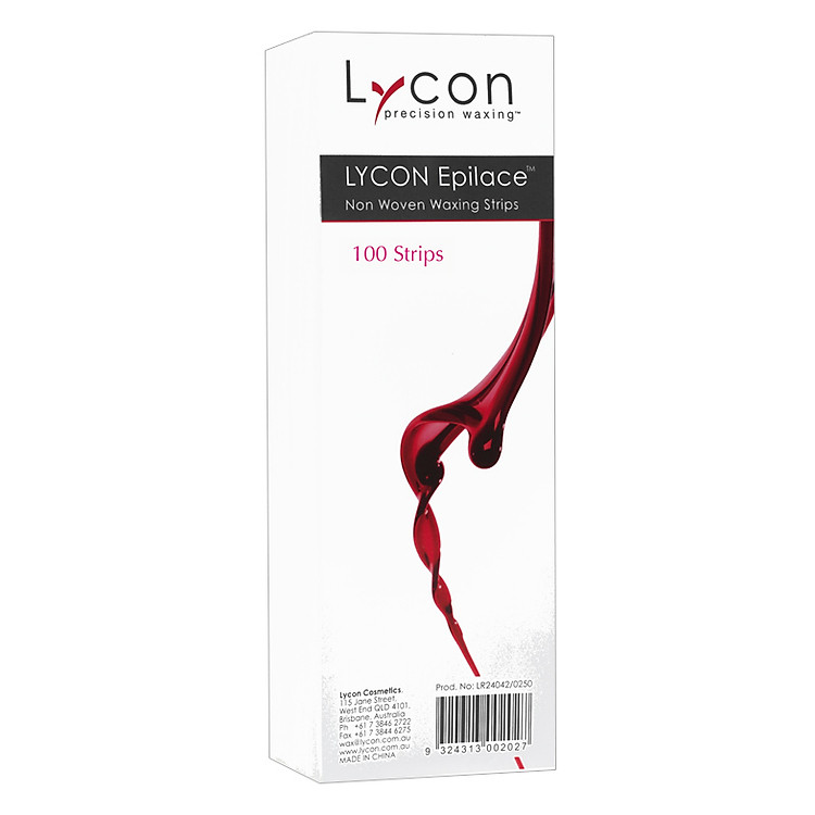 Giấy Vải Wax LYCON Epilate (Gói 100 miếng)