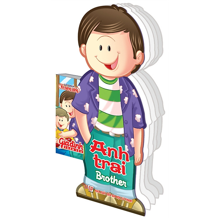 Sách Gia Đình Thân Yêu - Anh Trai (Brother) - Màu Ngẫu Nhiên