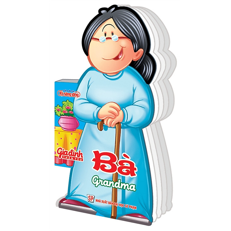 Sách Gia Đình Thân Yêu: Bà - Grandma - Màu Ngẫu Nhiên