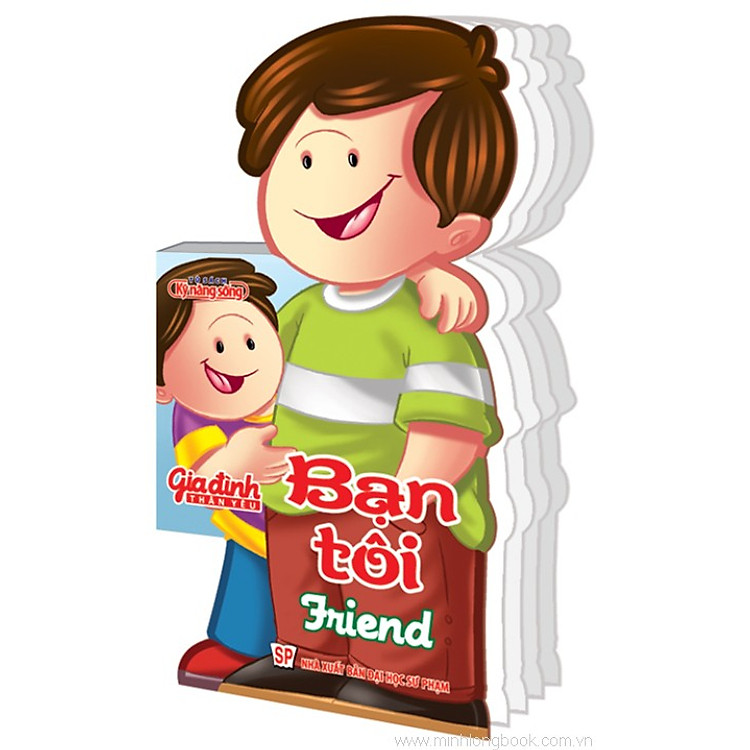 Sách Gia Đình Thân Yêu: Bạn - Friend - Màu Ngẫu Nhiên