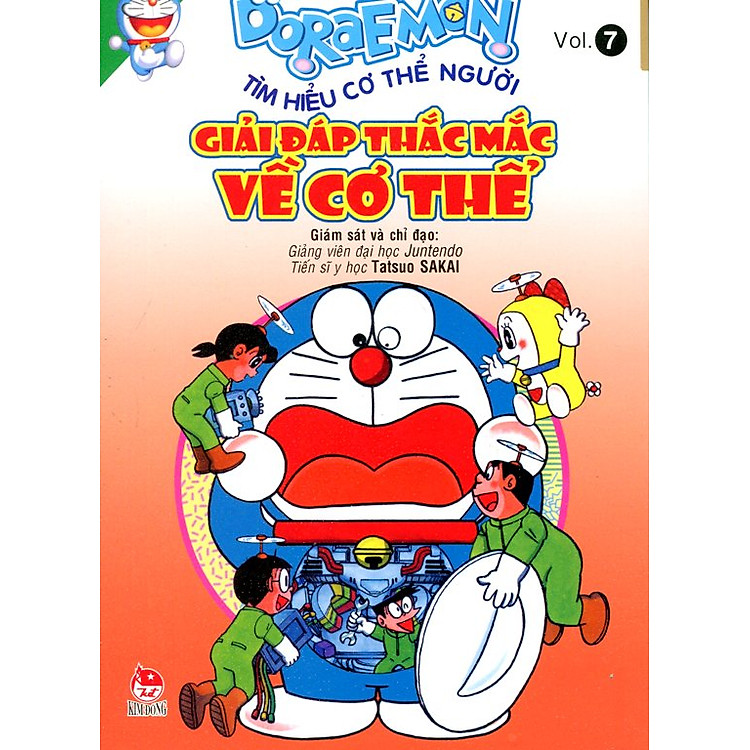 Doraemon Tìm Hiểu Cơ Thể Người - Giải Đáp Thắc Mắc Về Cơ Thể Người