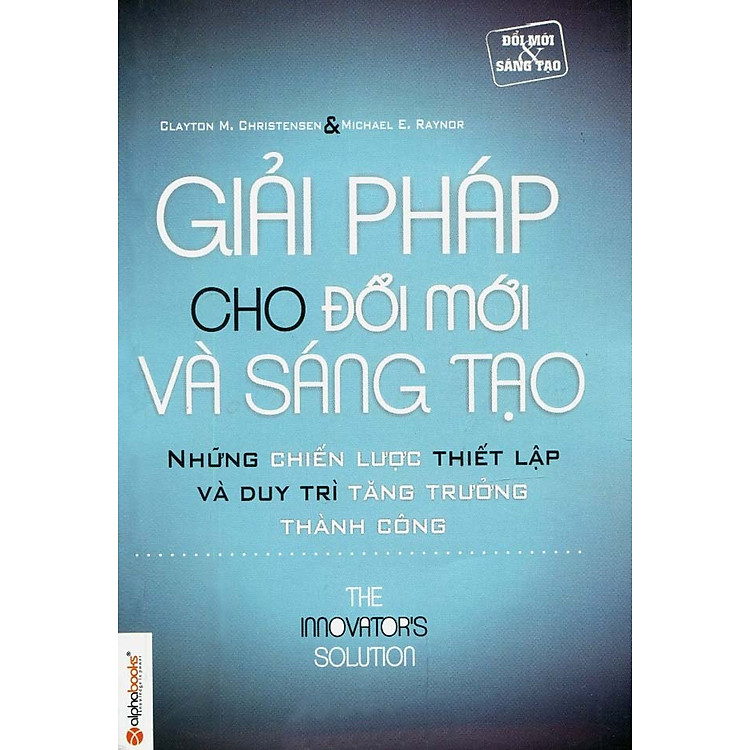 Sách Giải Pháp Cho Đổi Mới Và Sáng Tạo