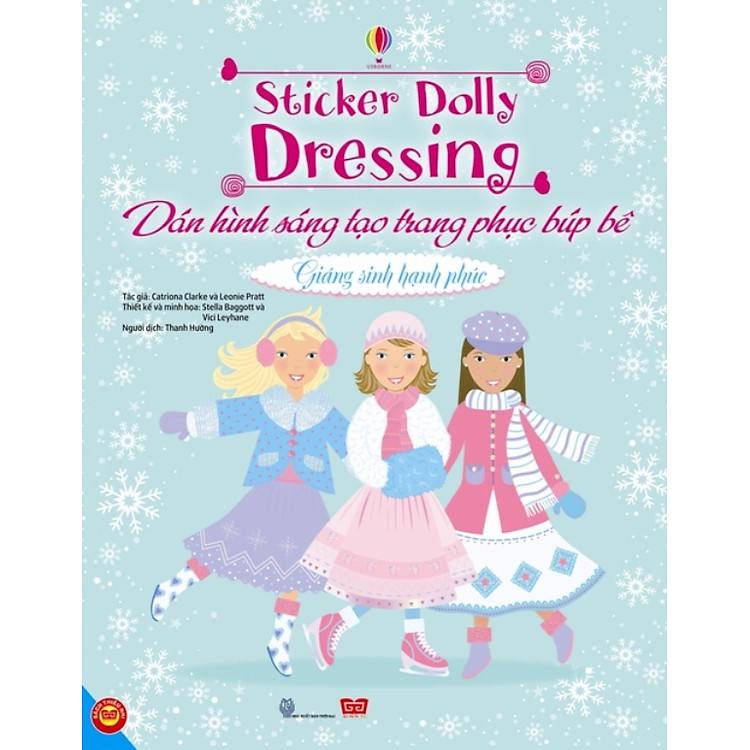 Dán Hình Sáng Tạo Trang Phục Búp Bê