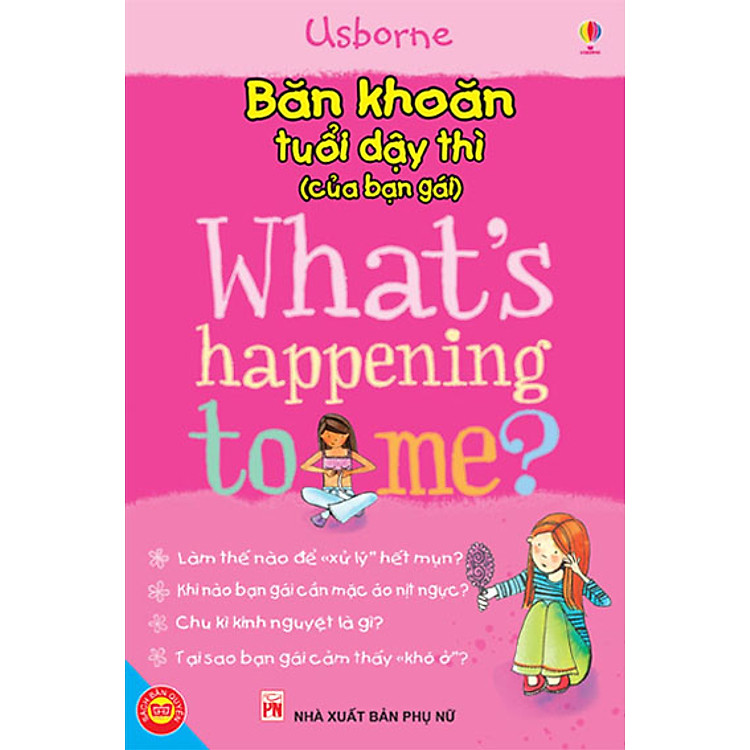 Sách Băn Khoăn Tuổi Dậy Thì - Bạn Gái