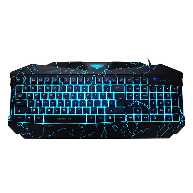 Bàn Phím Game Có Dây Newmen GL800 LED Membrane Full-size - Hàng Chính Hãng