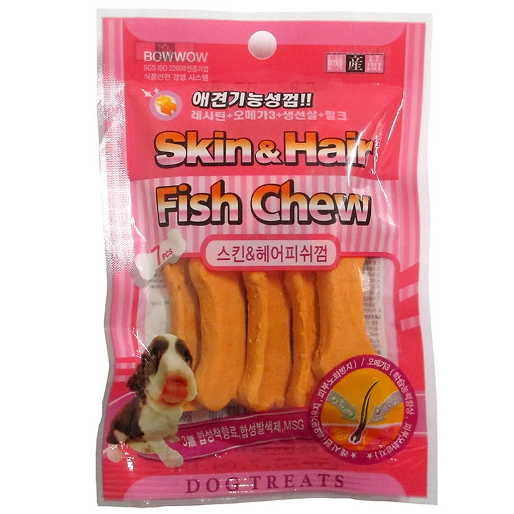 Gum Chăm Sóc Da Và Lông Bowwow Cho Chó GM-FS-50-50g