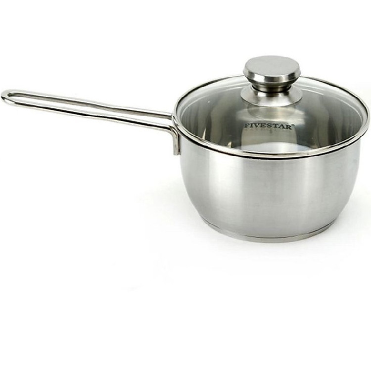 Quánh 3 Đáy Nắp Kiếng Fivestar Q16-3DG 16cm