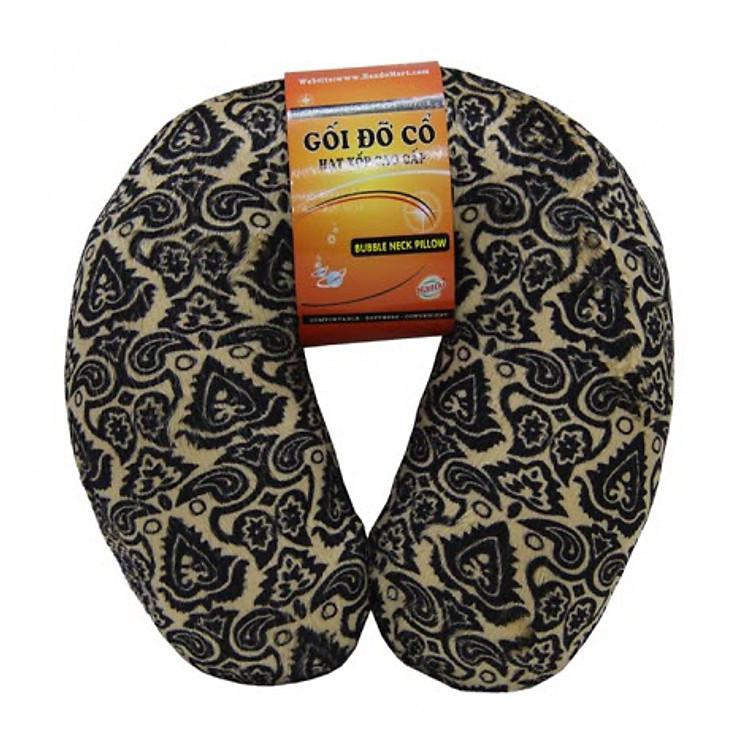 Gối Đỡ Cổ Du Lịch Hạt Xốp Cao Cấp Hando